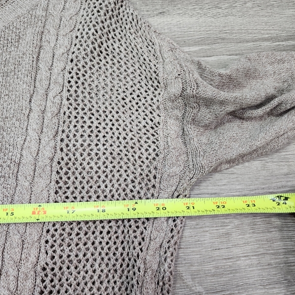 AMERICAN EAGLE OUTFITTERS Brown Knitted Pullover Sweater Medium - Picture 9 of 12
